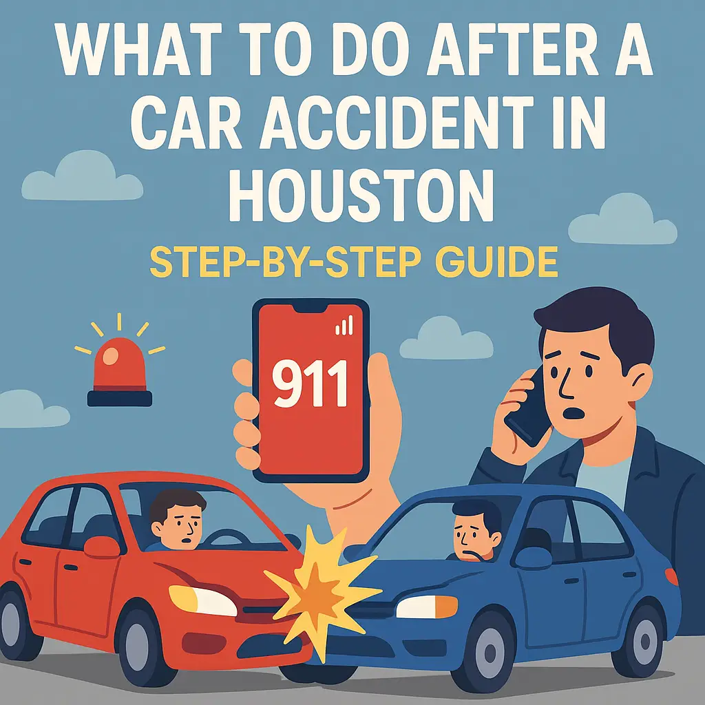 Qué Hacer Después de un Accidente Automovilístico en Houston: Guía Paso a Paso